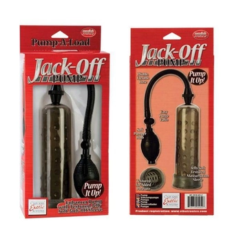 Помпа чоловіча Jack Off Smoke колір чорний (10783005000000000)