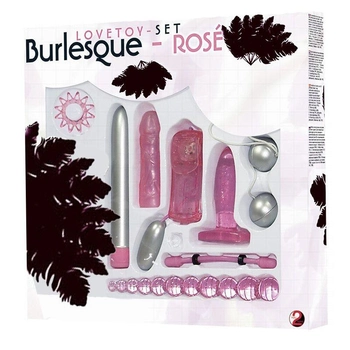 Розовый набор из восьми секс-игрушек (05927000000000000)