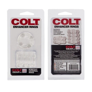 Два эрекционных кільця Colt Enhancer Rings колір прозорий (11278041000000000)