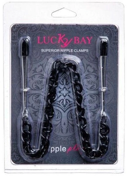 Зажимы на соски Lucky Bay Nipple play пинцет Chain Heavy Metall цвет черный (21949005000000000)