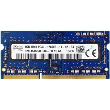 пам'ять Hynix 4GB SO-DIMM DDR3L 1600 MHz (HMT451S6AFR8A-PB)