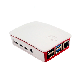 Корпус для миникомпьютера Raspberry PI 4 Model B Red/White