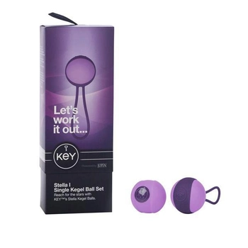 Вагінальні кульки Stella I Kegel Ball Set колір фіолетовий (12706017000000000)