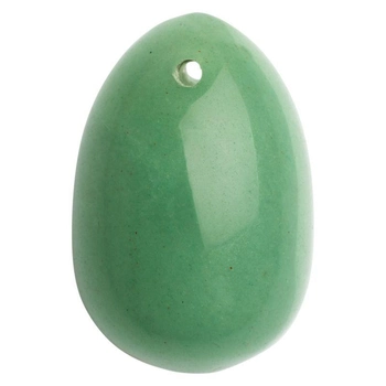 Яйцо йони из натурального камня La Gemmes Yoni Egg M цвет зеленый (21790010000000000)