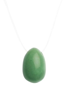 Яйцо йони из натурального камня La Gemmes Yoni Egg M цвет зеленый (21790010000000000)