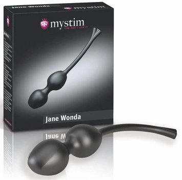 Вагинальные шарики с электростимуляией Mystim - Jane Wonda Geisha Balls Duo (21934000000000000)