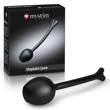 Вагинальный шарик с электростимуляией Mystim - Unplain Jane Geisha Ball Mono (21933000000000000)