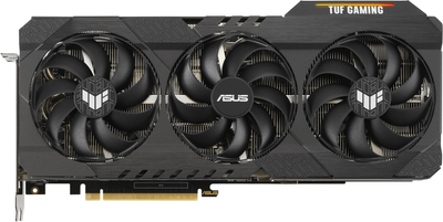 Видеокарта Asus PCI-Ex GeForce RTX 3070 Ti TUF Gaming Edition OC 8GB GDDR6X (256bit) (1785/19000) (3 x DisplayPort, 2 x HDMI) (TUF-RTX3070TI-O8G-GAMING)