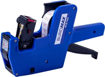 Етикет-пістолет Buromax однорядковий Синій (BM.4310)