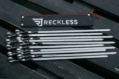 Набор шампуров Reckless в колчане класический 570х12х3мм 10 шт (кшнс10)