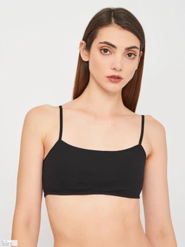 Бюстгальтер без косточек хлопковый Conte Basic Collection Lbe 2017 20С-1057ТСП XS/S Black (4810226536131)
