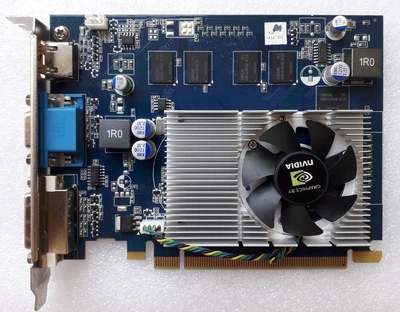 Відеокарта PNY PCI-Ex GeForce GT 120 1GB GDDR2 (128 Bit) (VGA, DVI, HDMI) Б/У