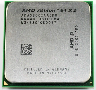 Процессор AMD Athlon 64 X2 5800 3.0Ghz, sAM2, Tray, Б/У