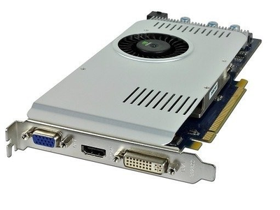 Видеокарта PC PARTNER PCI-Ex NVIDIA GeFORCE GTS 240 2GB ( 256 BIT ) ( DVI , VGA, HDMI ) Б/У