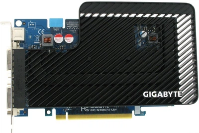Відеокарта Gigabyte PCI-Ex GeForce 8600 GT 512 MB DDR2 ( 128 Bit ) ( DVI, VGA ) Б/У