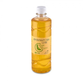 Амарантовое масло холодного отжима Organic Eco-Product, 1000 мл
