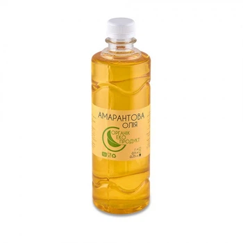 Масло амарантовое холодного отжима Organic Eco-Product, 250 мл