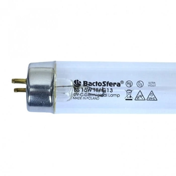Озоновая бактерицидная лампа BactoSfera BS 15W T8/G13
