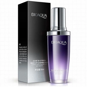 Масло для волос с пурпурным розмарином Bioaqua Wake Up Sleeping Hair 02