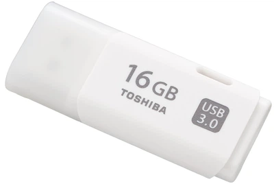 USB накопитель Toshiba USB3.0 Stick TransMemory U301 16GB White (THN-U301W0160E4)