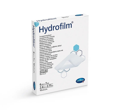 Пов’язка плівкова прозора Hydrofilm 6х7см 1шт