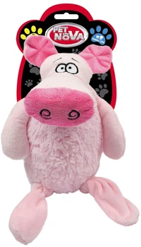 Іграшка для собак Pet Nova Велика свинка Pet Nova 35 см (PLU-PIG-LARGE) (5903031441369)