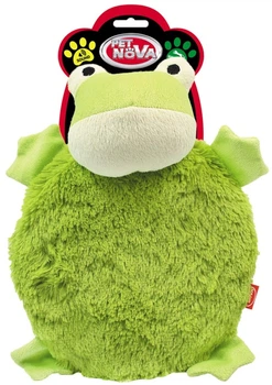 Іграшка для собак Pet Nova Жаба Pet Nova 25 см (PLU-FROG-GR) (5903031441345)
