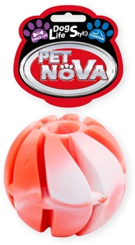 Іграшка для собак Pet Nova М'яч каучуковий SnackBall Vannila Pet Nova 6 см (L) (RUB-SNACKBALL-L) (5903031440782)