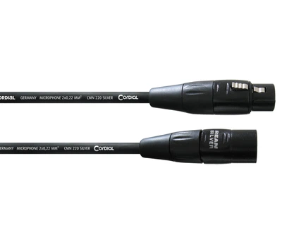 Микрофонный кабель XLR Male — XLR Female 3м Cordial CIM 3 FM