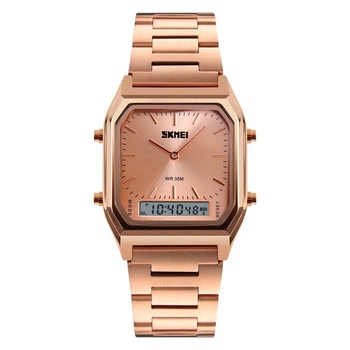 Мужские часы Skmei Tango 1220 розвоее золото