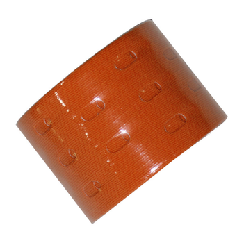 Кинезио тейп Kinesiology Tape Madicare Punch перфорированный (панч тейп) 5см х 5м оранжевый