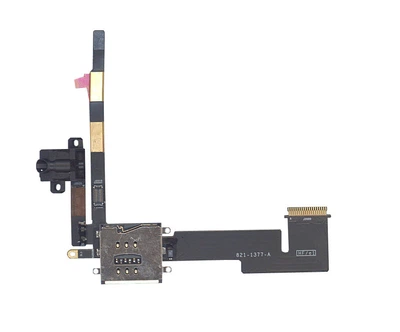 Шлейф аудіороз'єму з конектором SIM-карти для Apple iPad 2