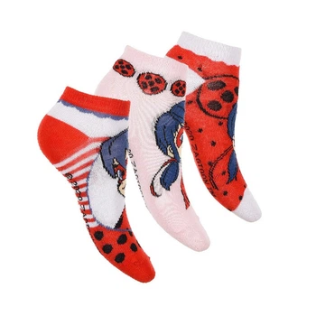Носки 3 пары Disney Miraculous Ladybug (Леди Баг и Супер-Кот) 023/026 р Разноцвет ET06342
