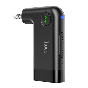Bluetooth FM Трансмиттер Hoco E53 Dawn Sound, беспроводной Черный