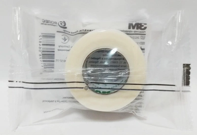 Пластырь хирургический одноразовый Волес Micropore стерильный котушка 2,5см х 9,1м