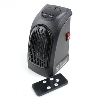 Портативный мини электрообогреватель Handy Heater от сети с пультом и регулятором температуры