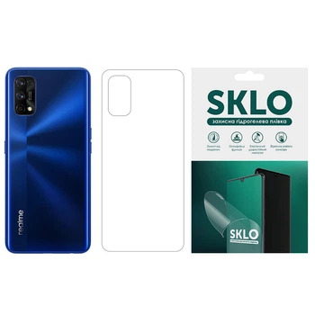 Гидрогелевая плёнка SKLO на тыльную сторону для Realme 9 4G / 9 Pro+ (Матовый) (174894)