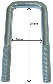 Драбина M 10, LH 95 x LW 36 mm