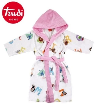 Банный халат Trudi Home ALFABETO BABY 80-90 см Розовый 40 19446 040bxs AB00
