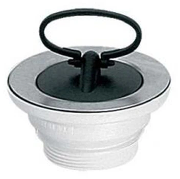 Водослив для кухонной мойки McALPINE 1 1/2"х70 мм HC15 белый (5036484500182)