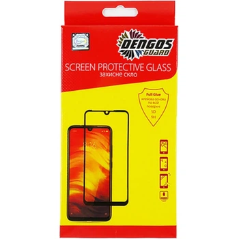 Стекло защитное Dengos Full Glue для Samsung Galaxy M32 (black) (TGFG-186)
