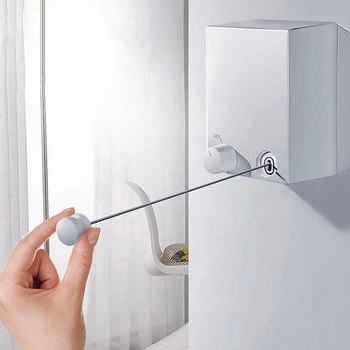 Витяжний мотузок-трос для сушки білизни Fumei CS-3022 (4.2 метра) White