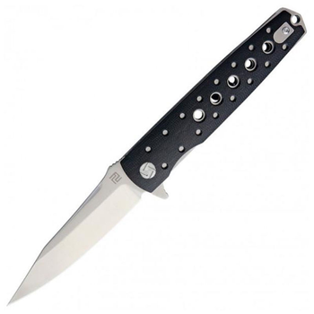 Нож складной Artisan Virginia (длина: 228мм, лезвие: 100мм), черный