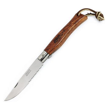 Нож складной MAM Hunter Plus полусеррейтор (длина: 228мм, лезвие: 105мм), дерево
