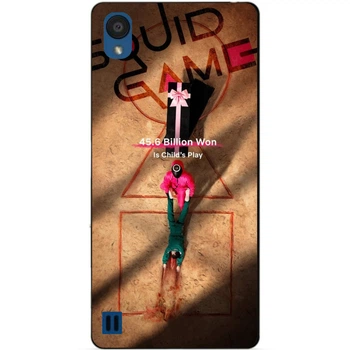 Силиконовый бампер чехол Candy для ZTE Blade A5 2019 с рисунком Игра в кальмара