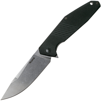 Нож складной Ruike D191-B (длина: 219мм, лезвие: 92мм), черный