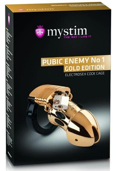 Пояс вірності Mystim Pubic Enemy No 1 Gold Edition (18003000000000000)