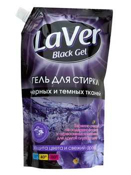 Гель Laver Black 1л для чёрных и тёмных тканей