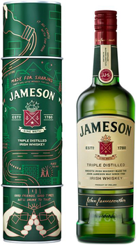 Віскі Jameson Irish Whiskey 0.7 л 40% Металева упаковка 2 чашки (5011007023539)