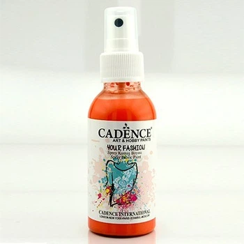 Фарба-спрей для тканини Your Fashion Spray Fabric Paint, 100 мл, Помаранчева